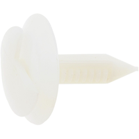 Pince de retenue pour garniture de panneau intérieur Dorman HELP, GM / Chrysler, blanc, paq. 2 Front_Angled_Left