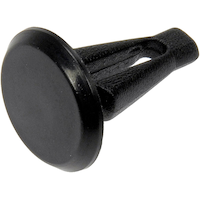 Pince de retenue pour garniture de panneau intérieur Dorman HELP, Toyota, noir, paq. 2 Front_Angled_Left