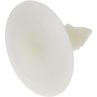 Pince de retenue pour garniture de panneau intérieur Dorman HELP, Chrysler, blanc, paq. 3 Front_Angled_Left