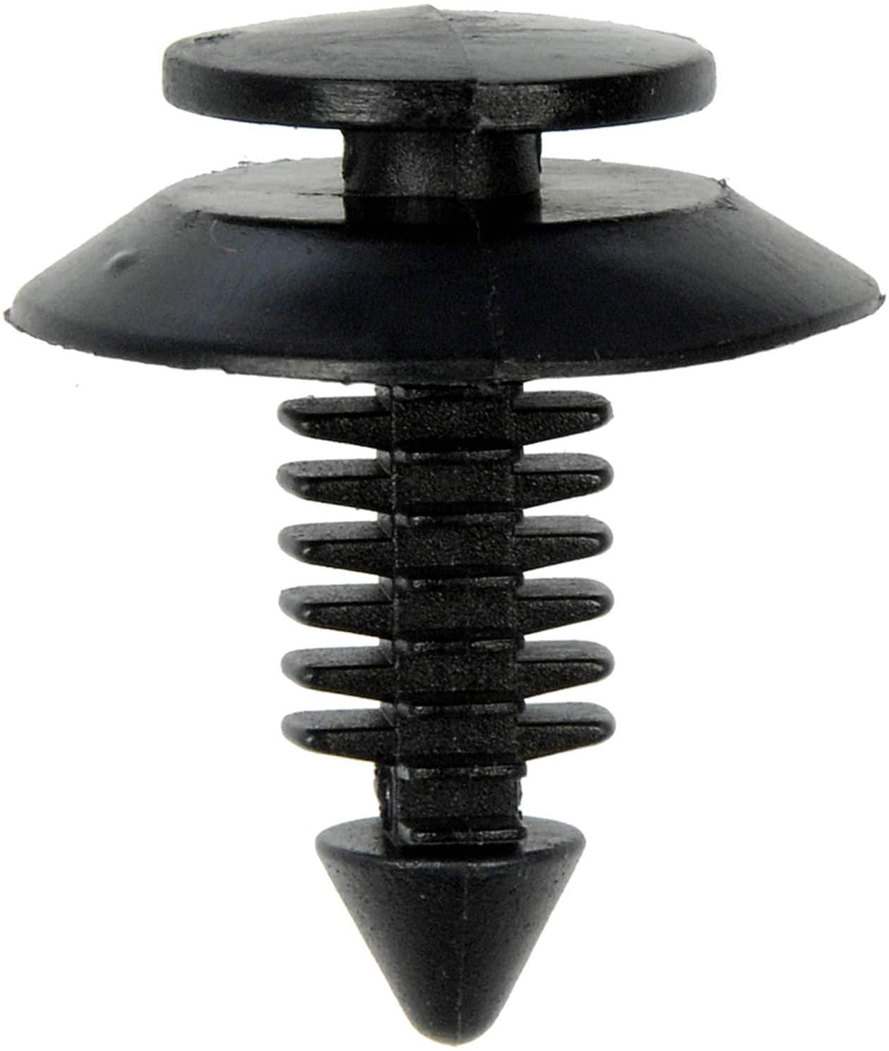 License Plate Screw Kit - Black, OEM Style Fasteners with Nylon Screw  Retainers for Mounting Front and Back License Plates on Cars, SUVs, Trucks  