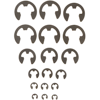 Dorman HELP! E-Clip Assortment, 18-pk Overhead_Flat