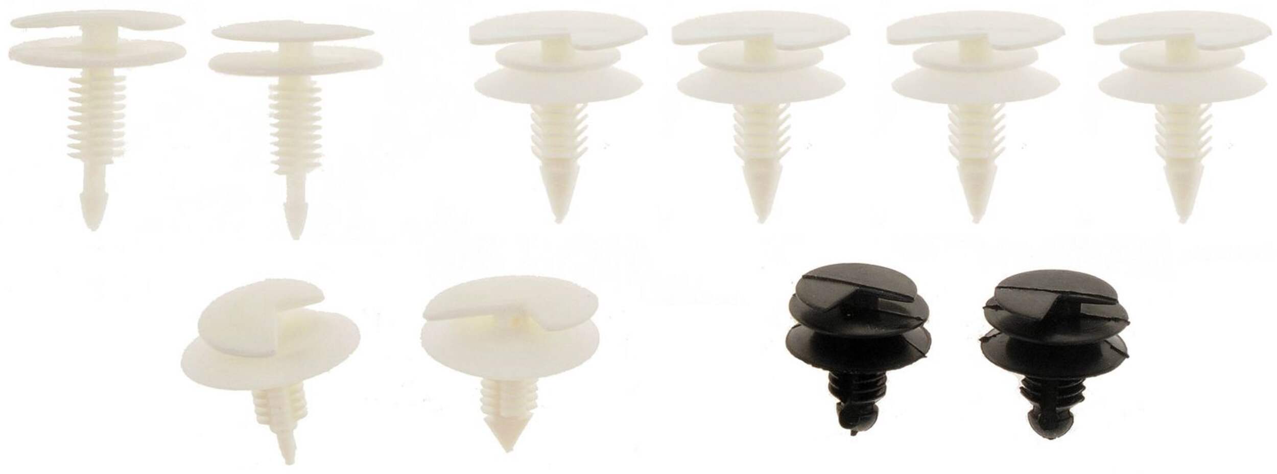 Pinces de retenue pour garniture de panneau intérieur Dorman HELP, paq. 10 Composite_or_Mixed