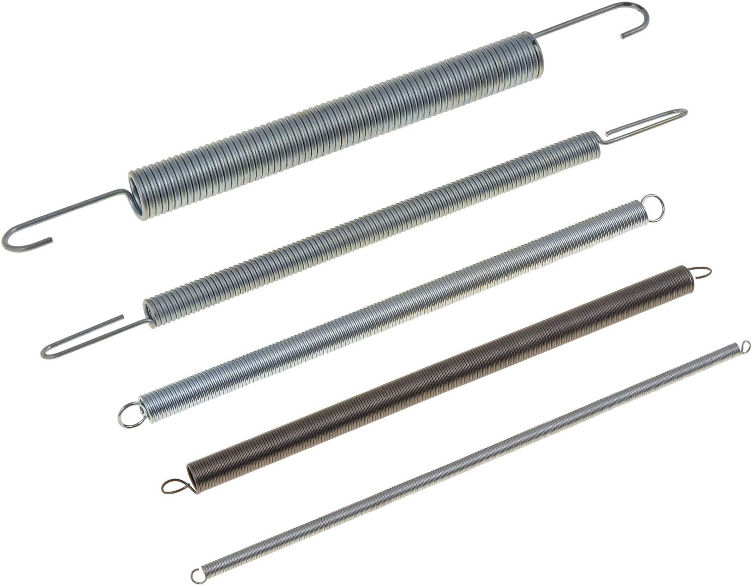 Dorman HELP! Extension Spring Assortment, Universal, 5-pk Front_Angled_Left