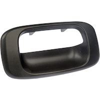 Dorman Tailgate Handle Bezel, Black Front_Angled_Right
