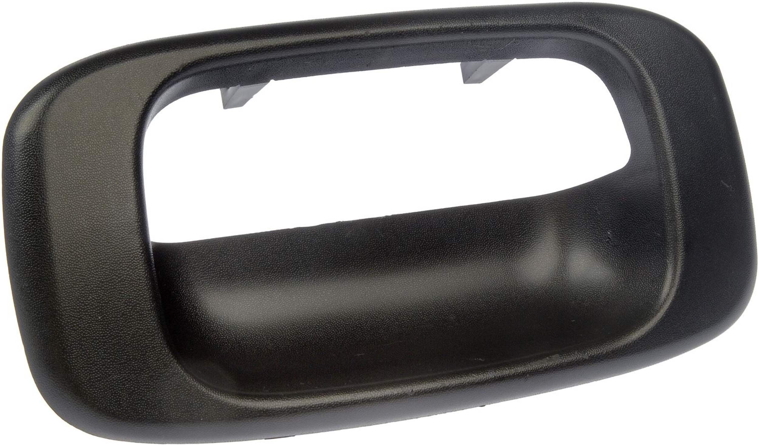 Dorman Tailgate Handle Bezel, Black Front_Angled_Right