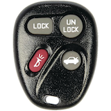 Dorman Keyless Remote Replacement Shell, GM Front_Flat