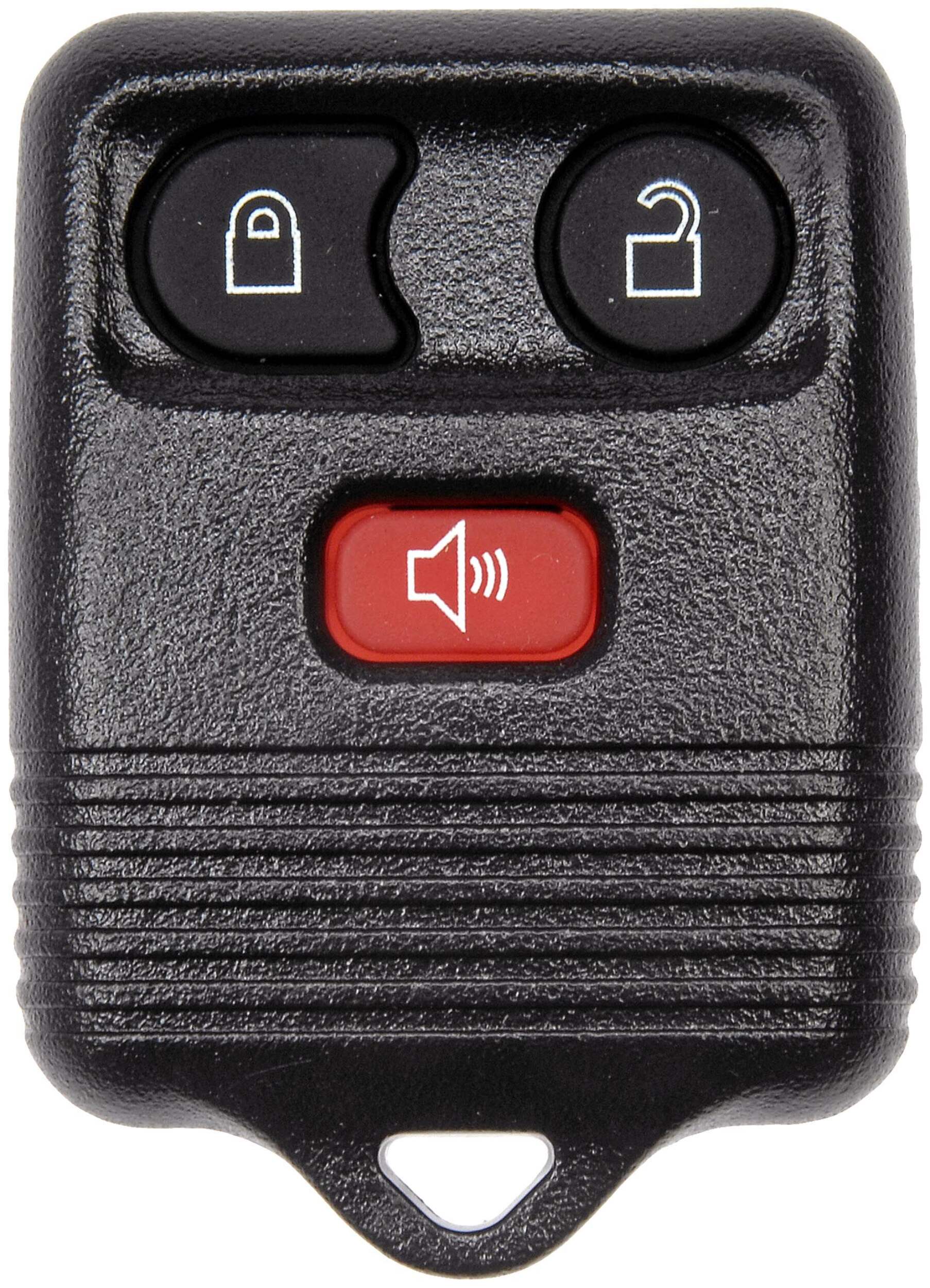 Boîtier de rechange pour clé d'accès Dorman Ford à 3 boutons Front_Flat