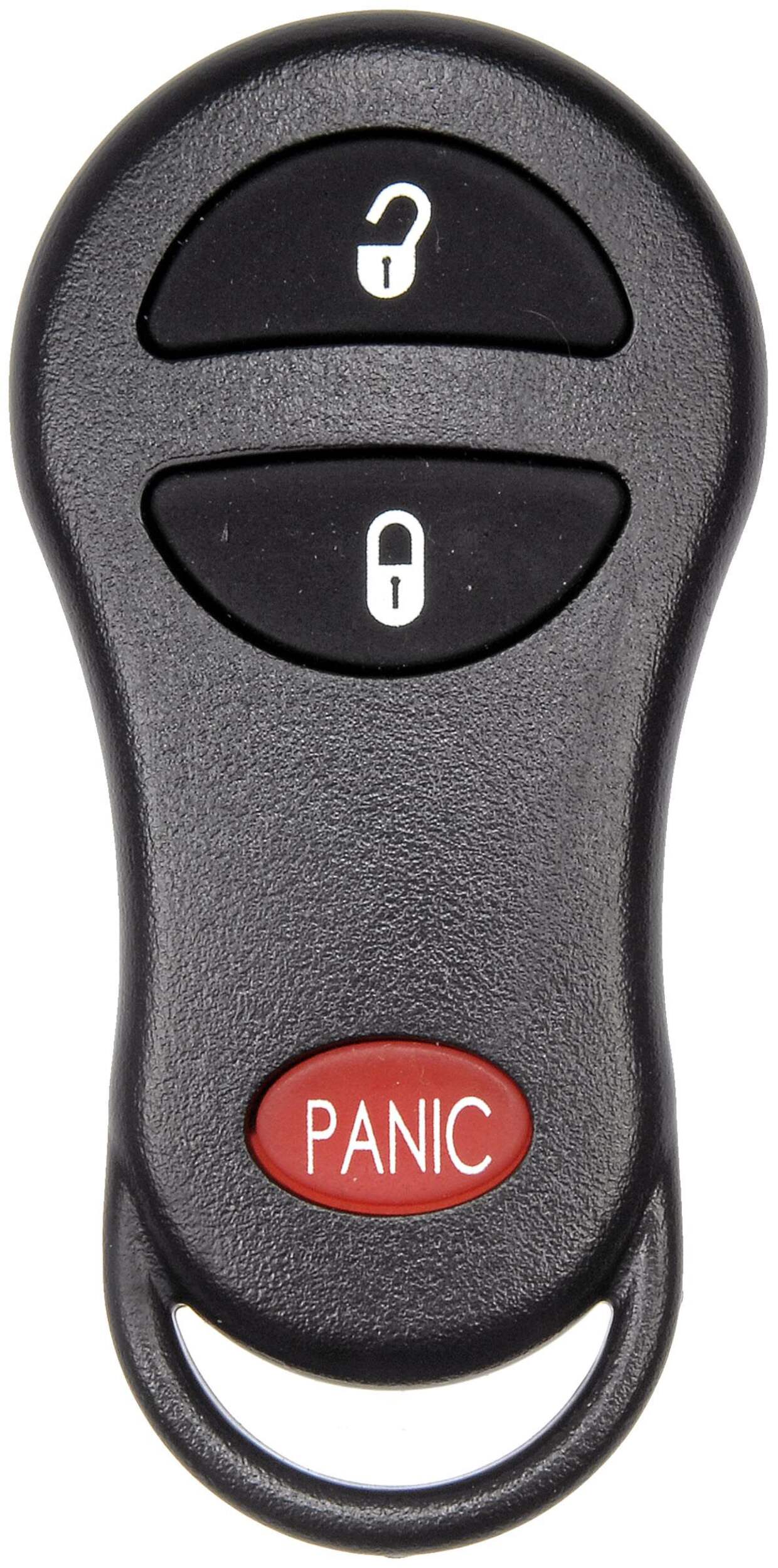 Dorman 3-Button Fob Replacement Shell Overhead_Flat
