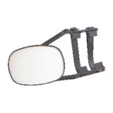 K-Source Clip-On Towing Mirror, Adjustable Fit for Most Vehicles Front_Flat