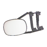 K-Source Clip-On Towing Mirror, Adjustable Fit for Most Vehicles Front_Flat