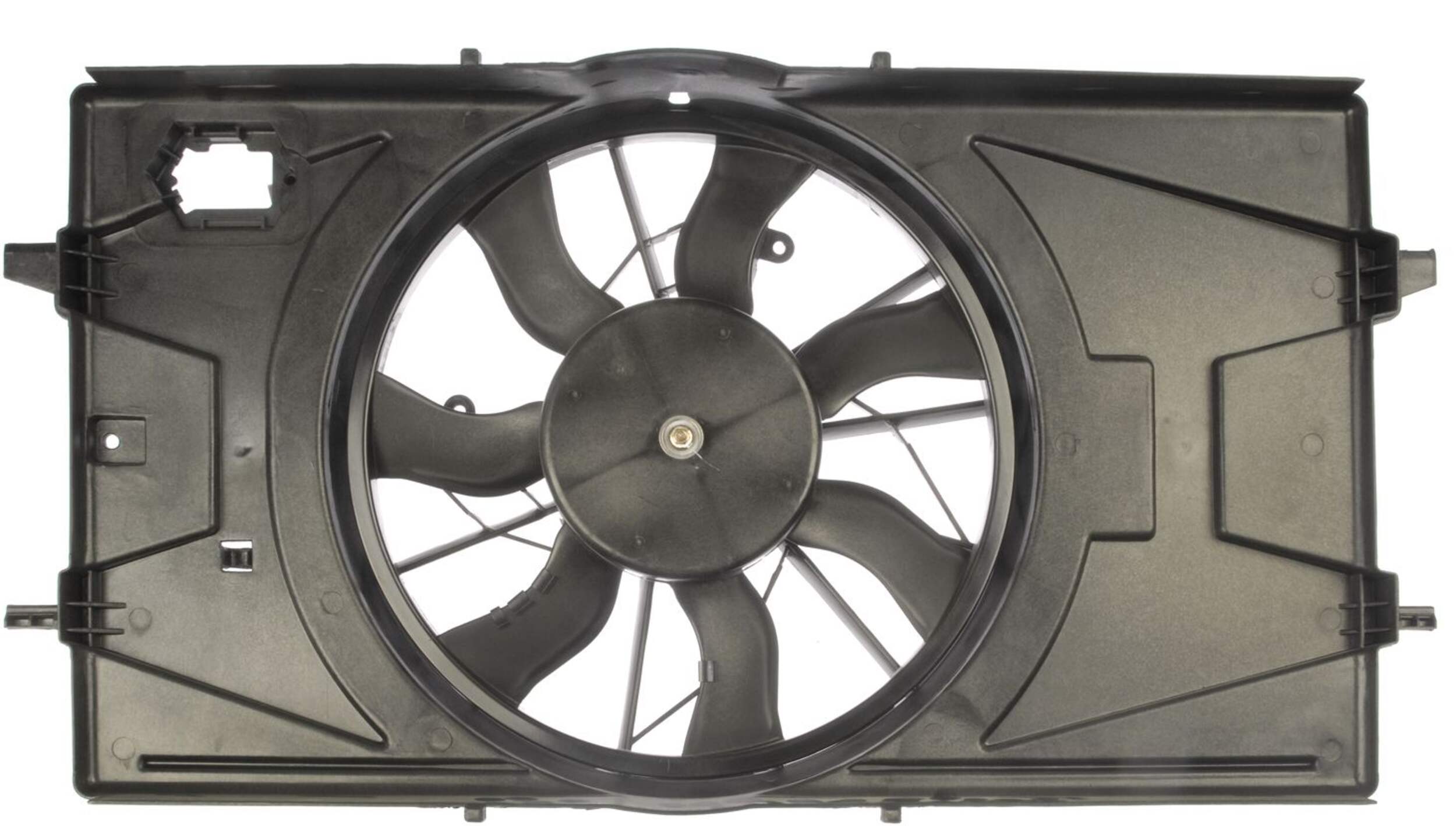 Ensemble de ventilateur de radiateur Dorman Front_Flat