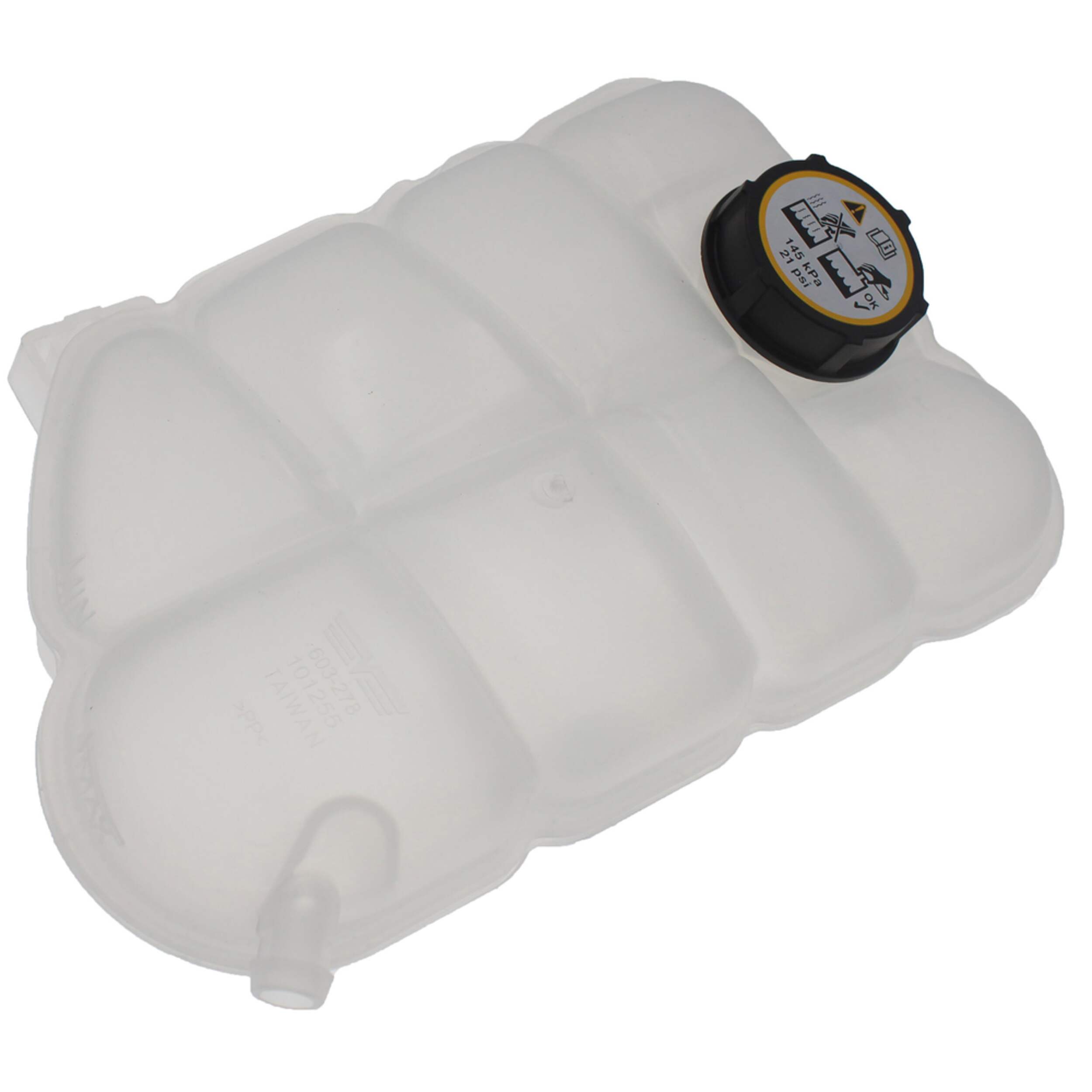Dorman 603-278 Coolant Reservoir Front_Three_Fourths_Angled_Right