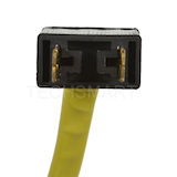 BWD High-Temp H7 Headlight Harness, 7-in Front_Flat