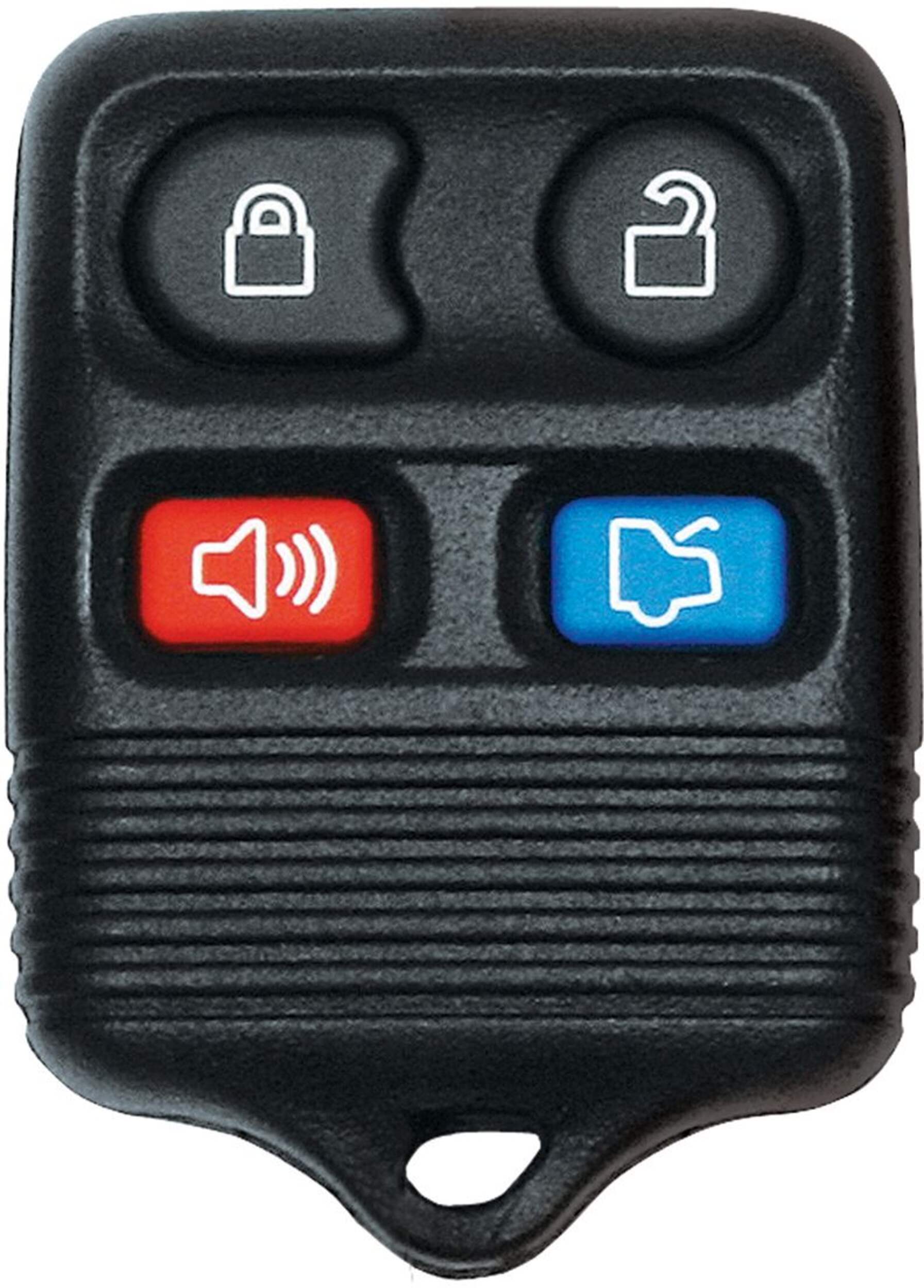 Ford Key Fob, 1998-2011 Models Front_Flat