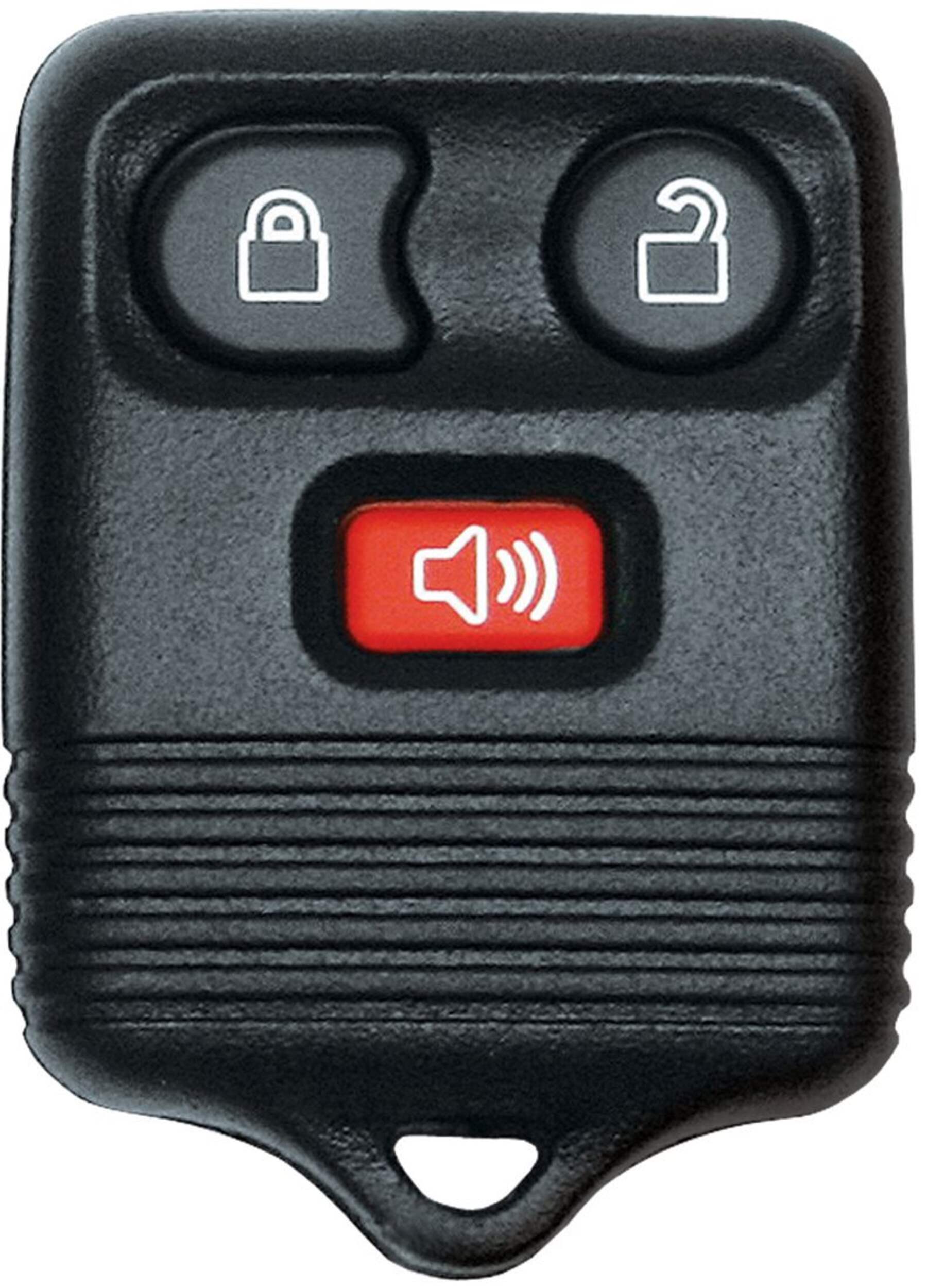 Ford Key Fob, 1998-2012 Models Front_Flat