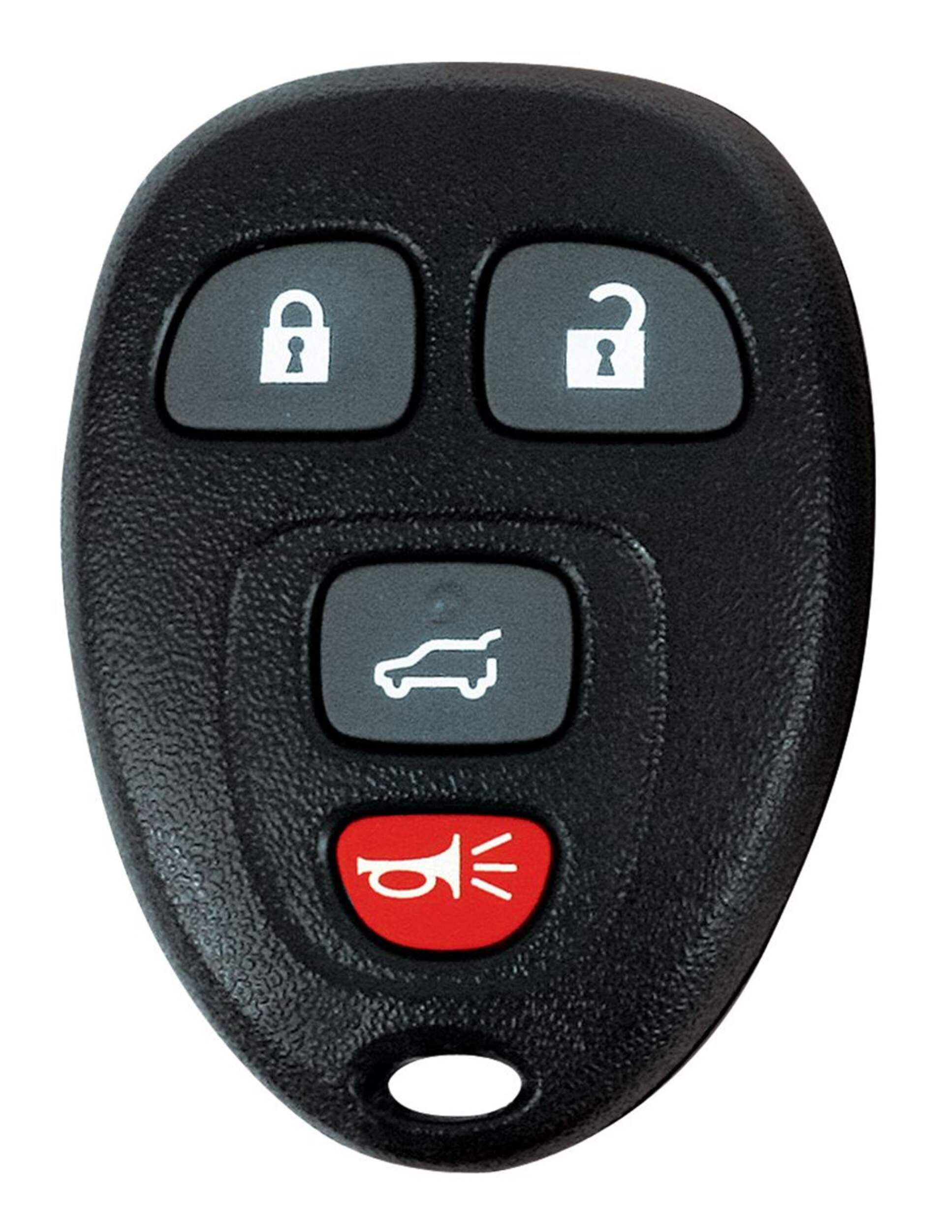 GM Key Fob, 2007-2011 Models Front_Flat