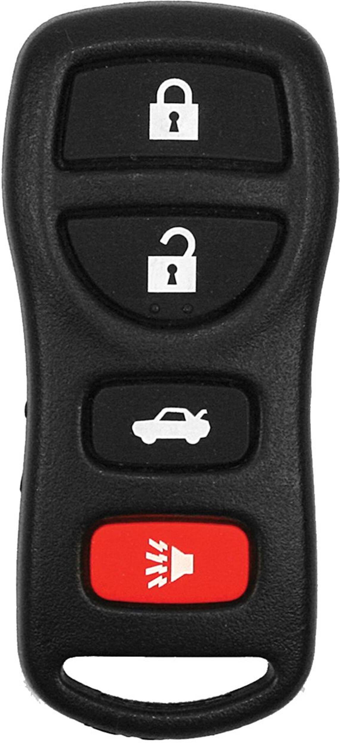 Nissan Key Fob, 2000-2009 Models Front_Flat