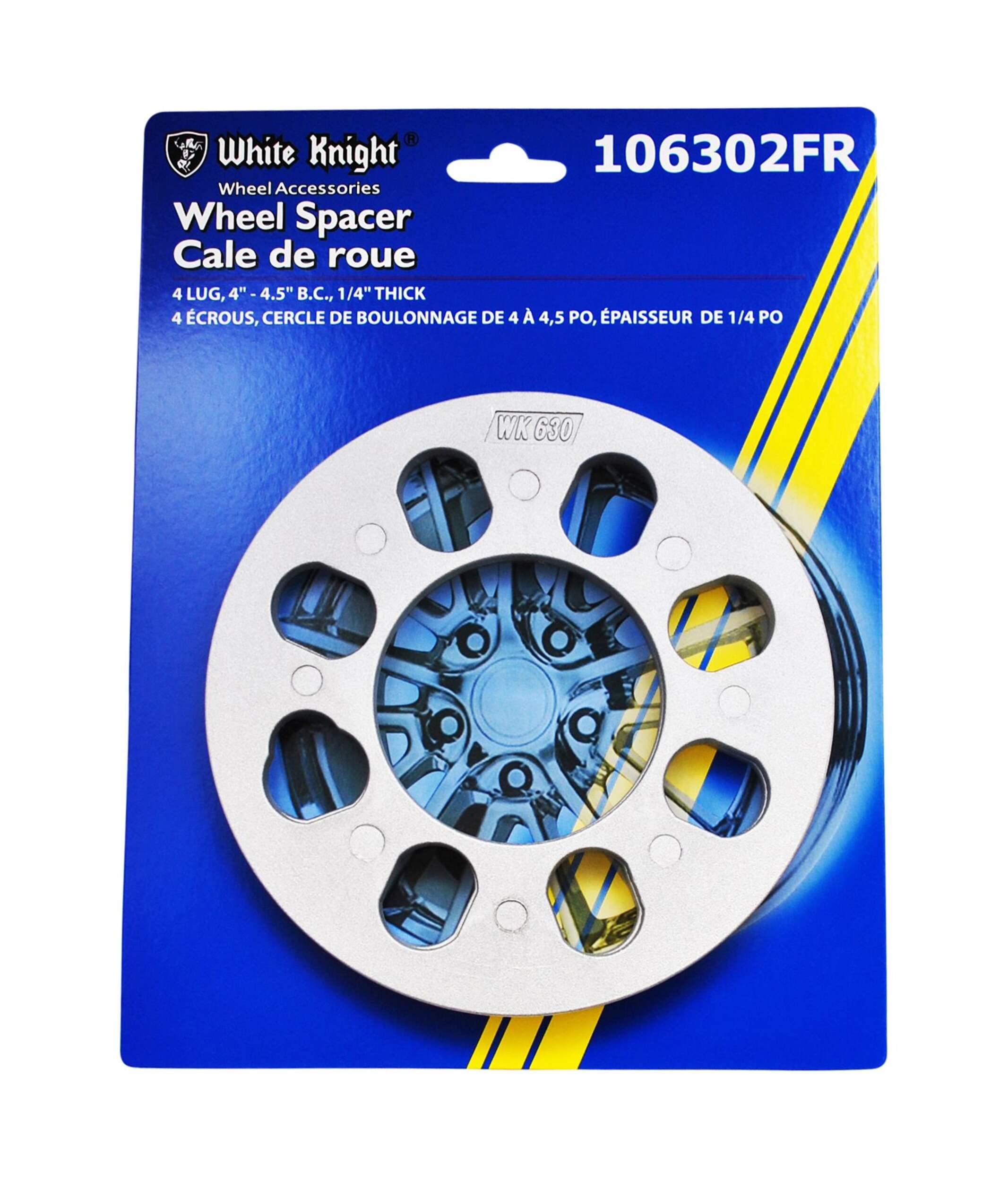 White Knight 106302FR Spacer, Silver, 2-pk Front_Flat