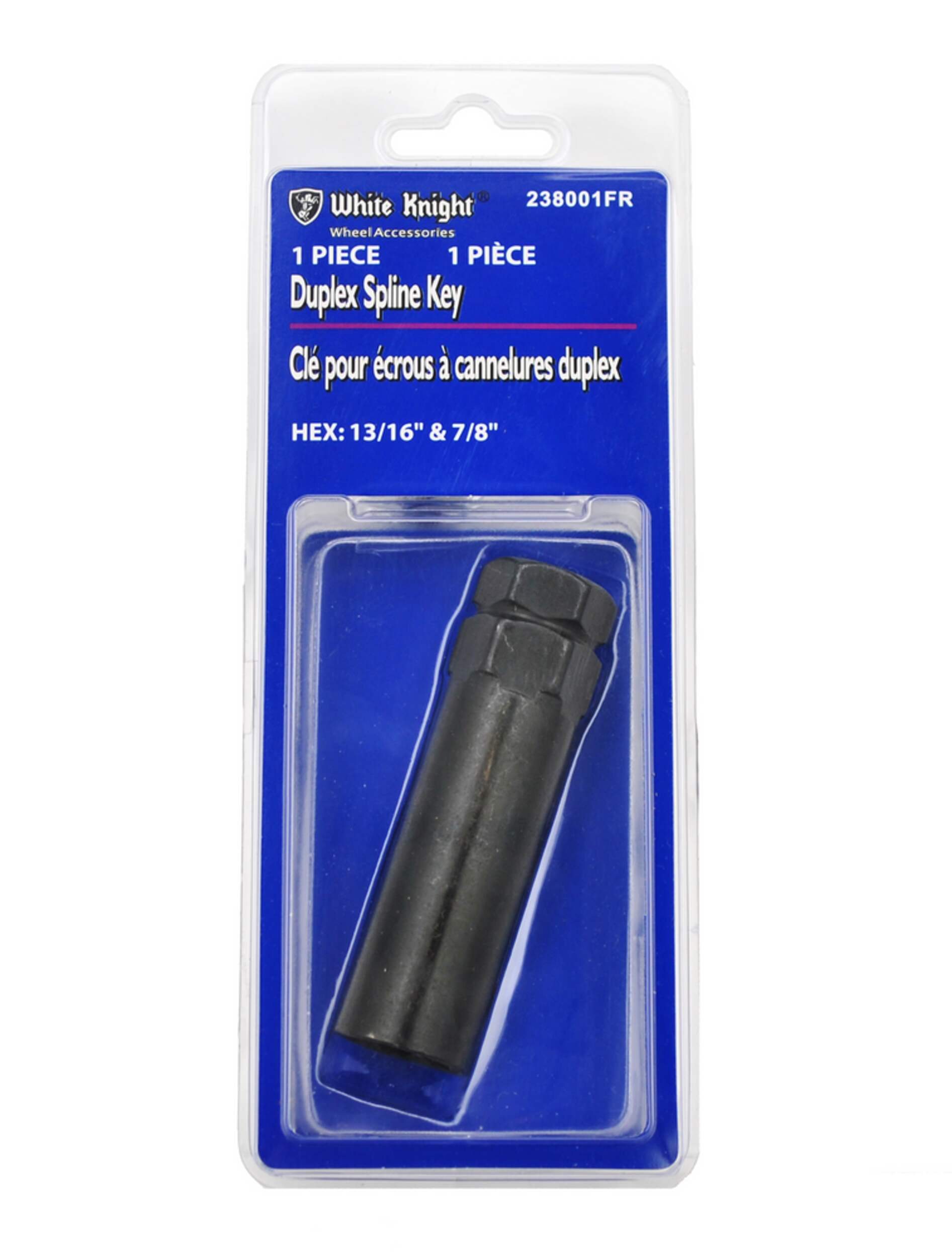 White Knight 217064FR Key Adapter, Black Front_Flat