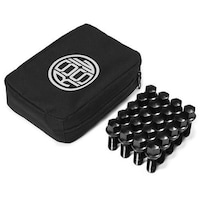 Macpek KIT118B Wheel Installation Kit, Hardware Included, Black