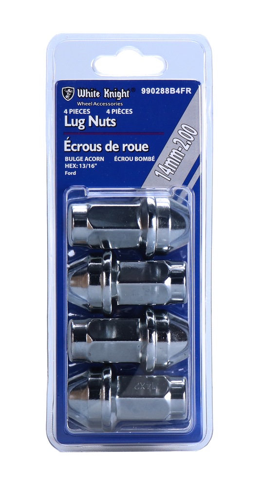 White Knight 14mmx2 Bulge Acorn Lug Nut Canadian Tire