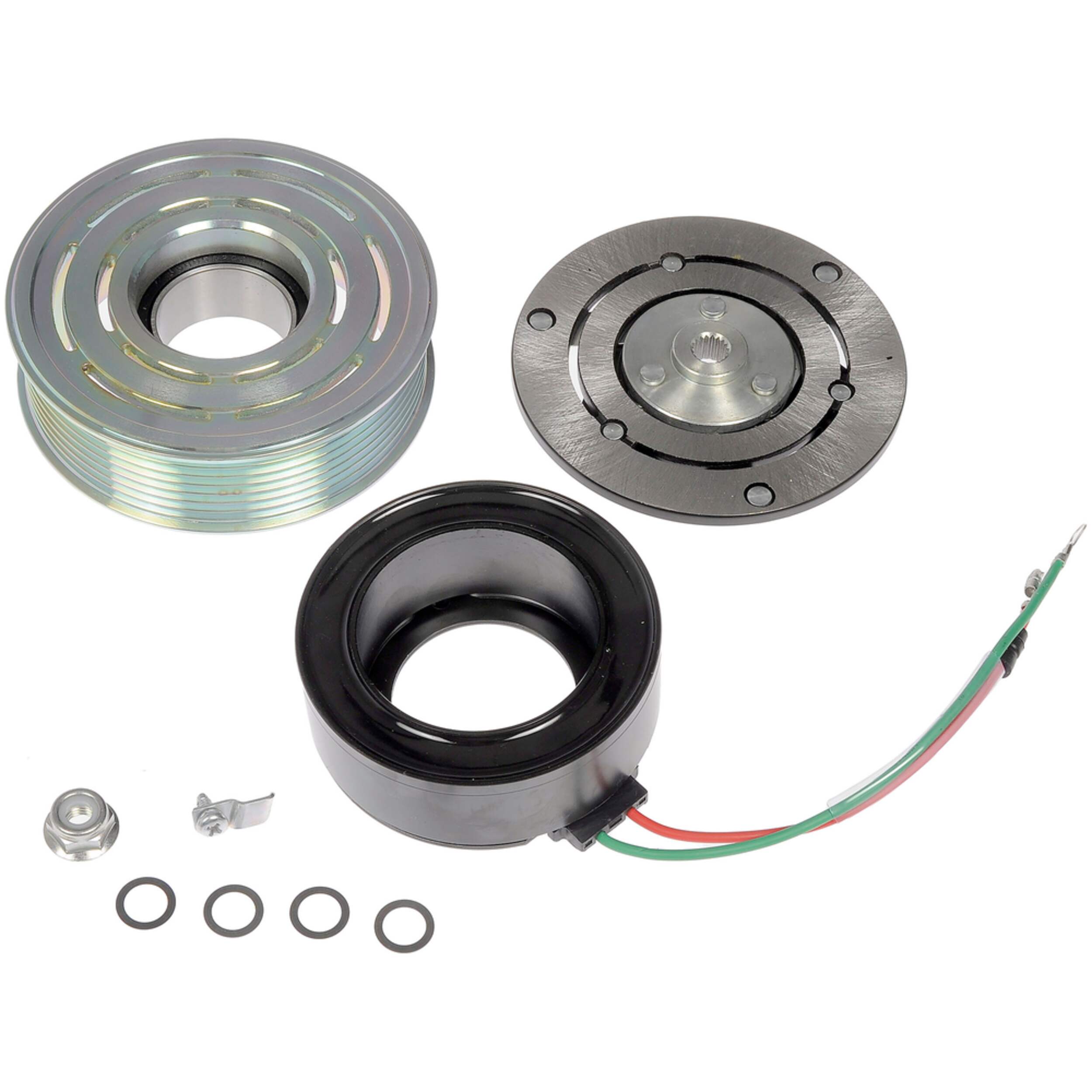 Dorman 926-155 Air Conditioning Compressor Clutch Composite_or_Mixed