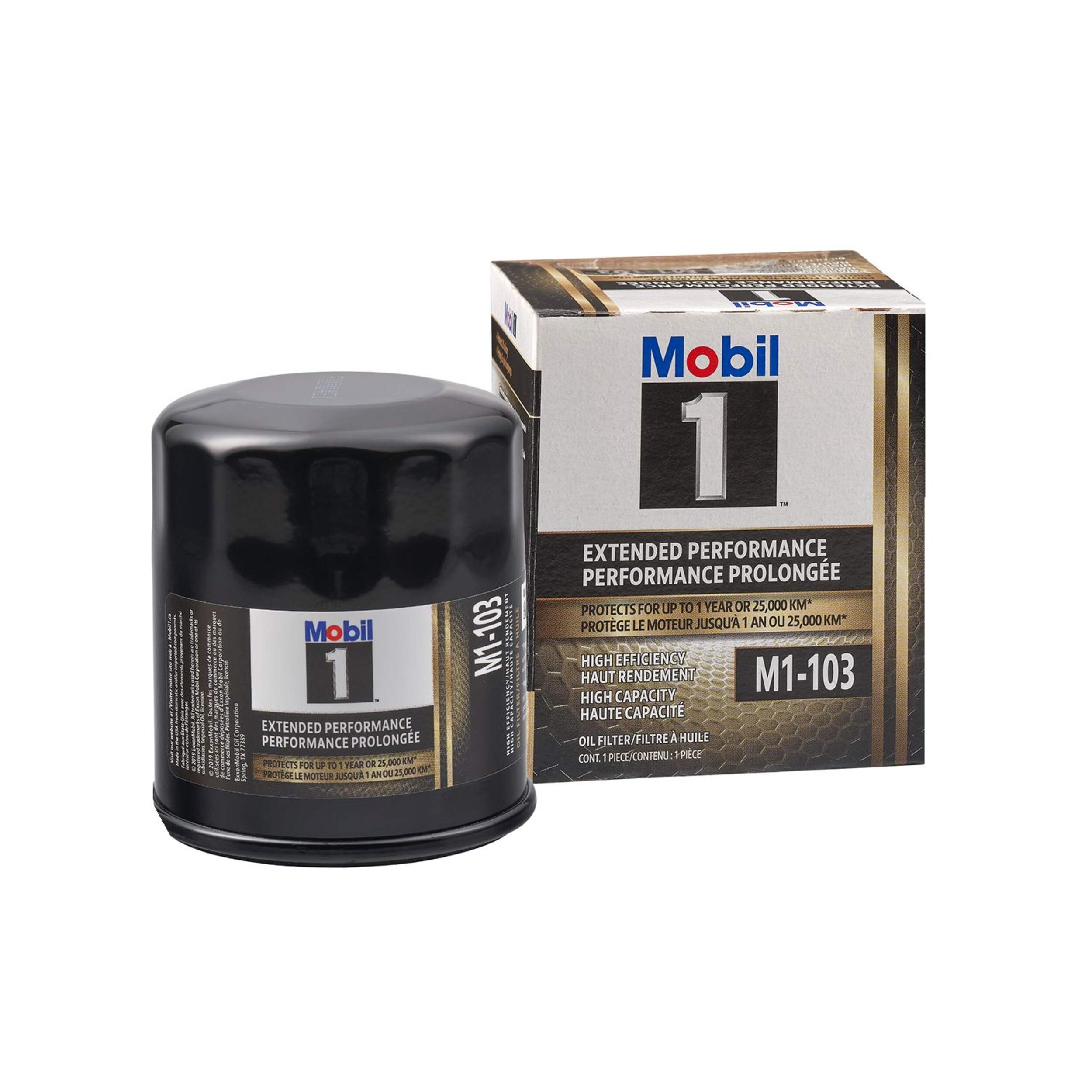 Mobil 1 M1-103 Extended Performance Oil Filter Front_Elevated