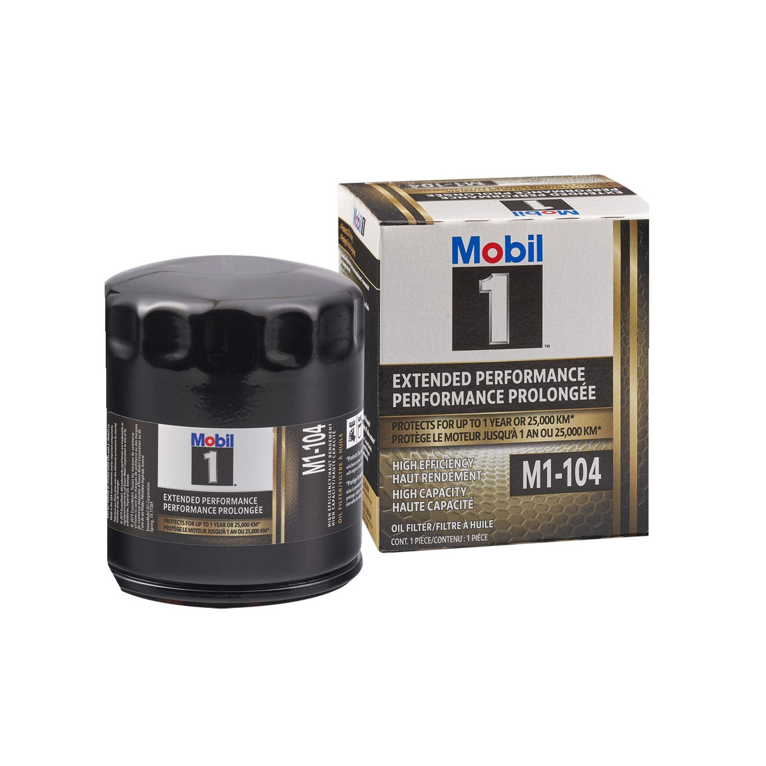 Mobil 1 M1-104 Extended Performance Oil Filter Front_Elevated