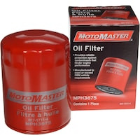 MotoMaster MPH3675 Oil Filter Front_Elevated