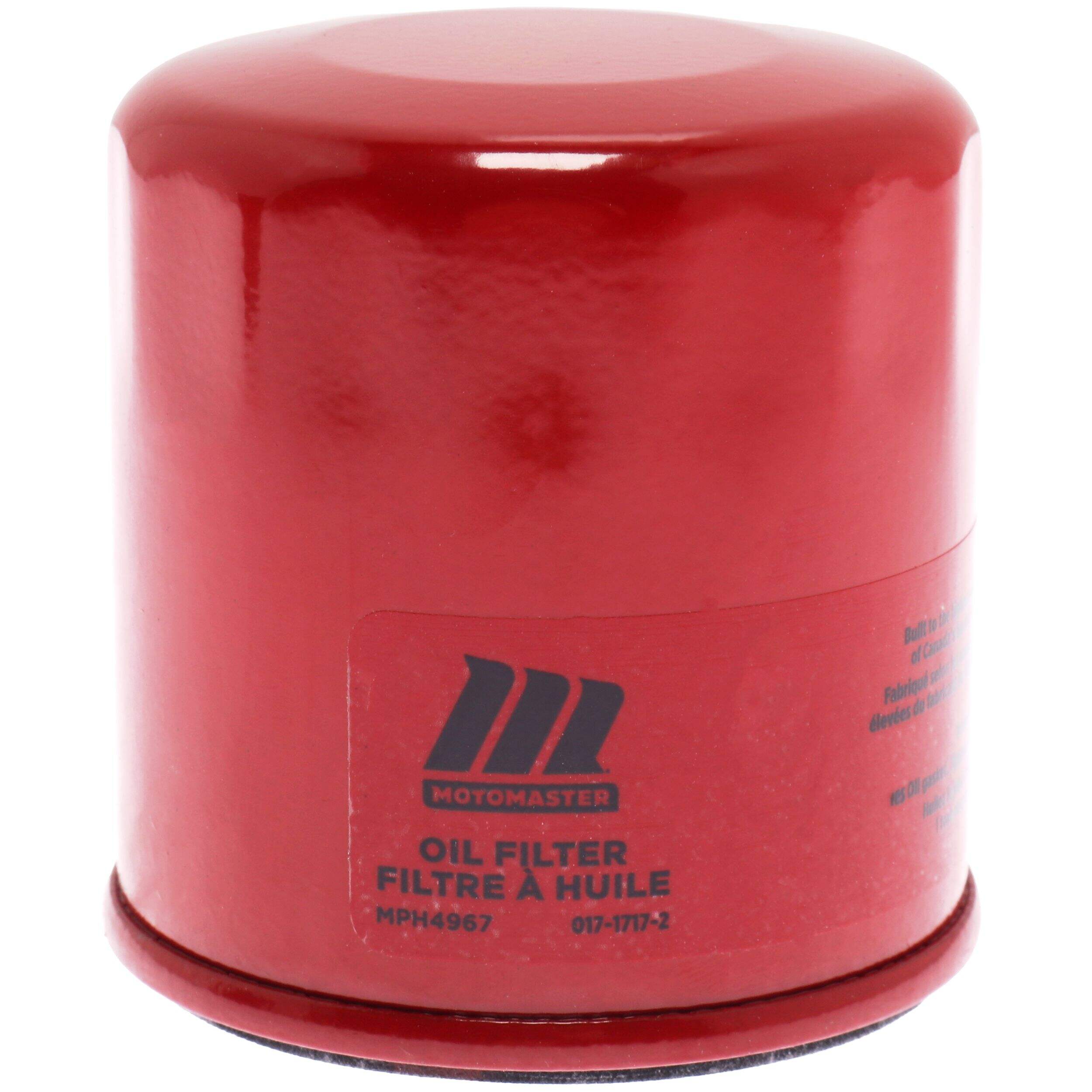 Filtre à huile MotoMaster MPH4967 Front_Elevated