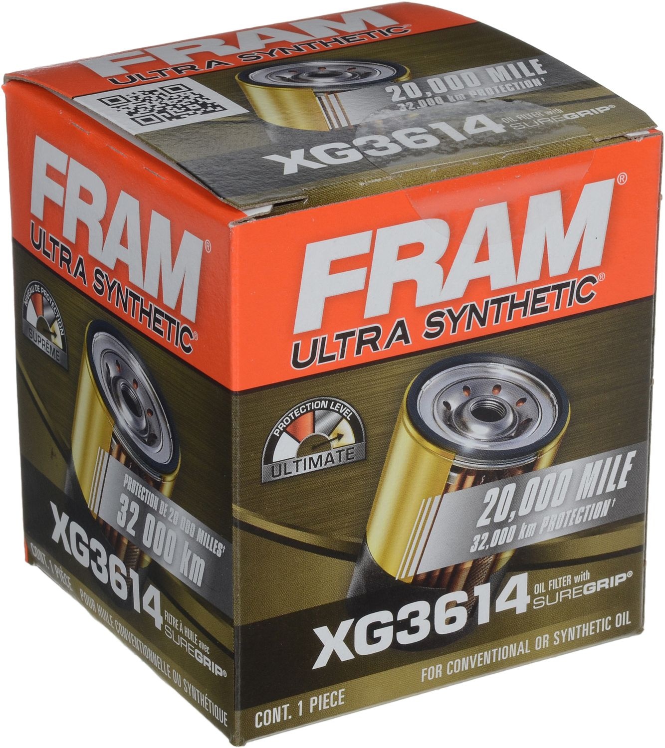 FRAM XG3614 Ultra Synthetic Oil Filter Canadian Tire