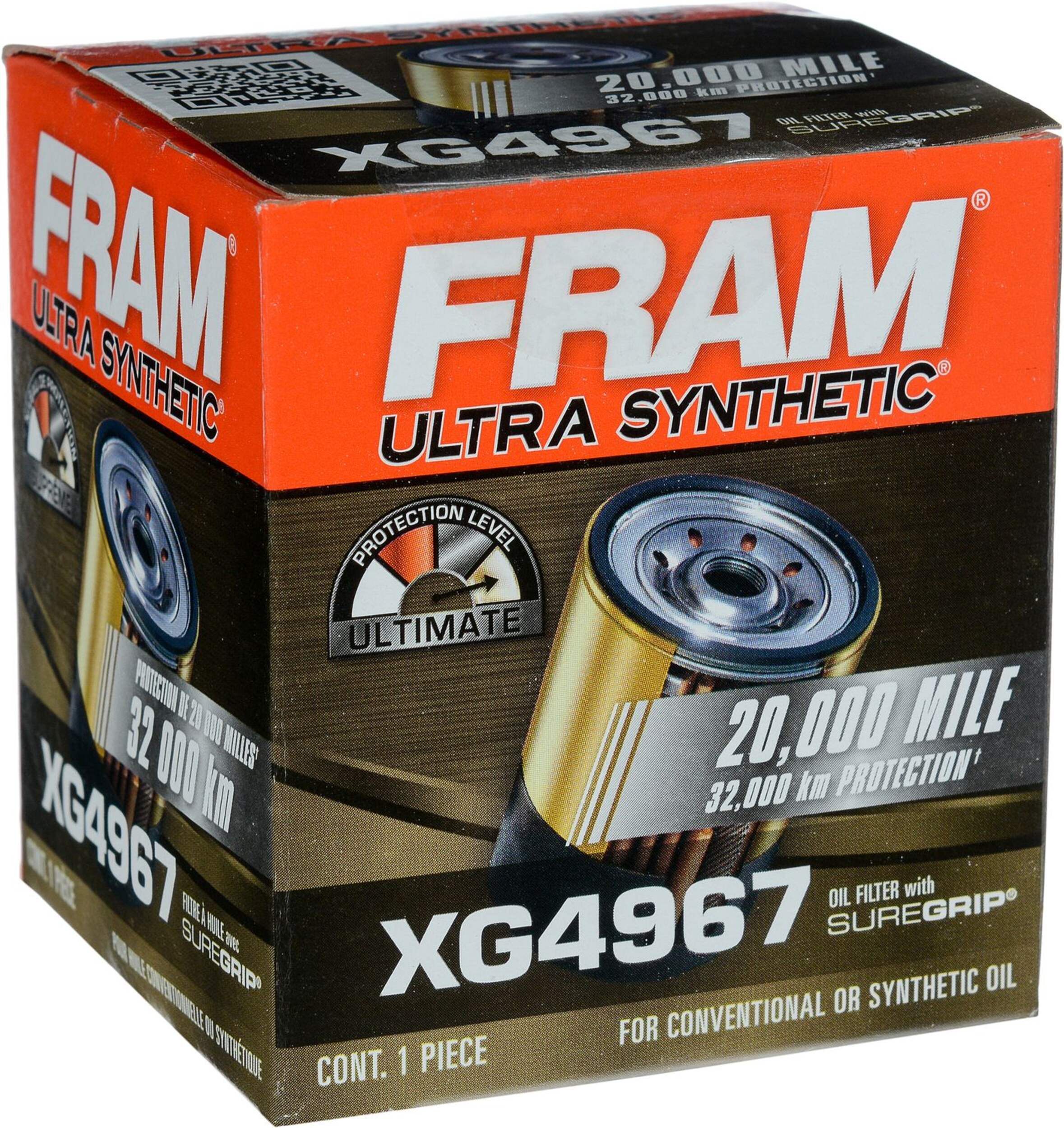 FRAM XG4967 Ultra Synthetic Oil Filter Canadian Tire
