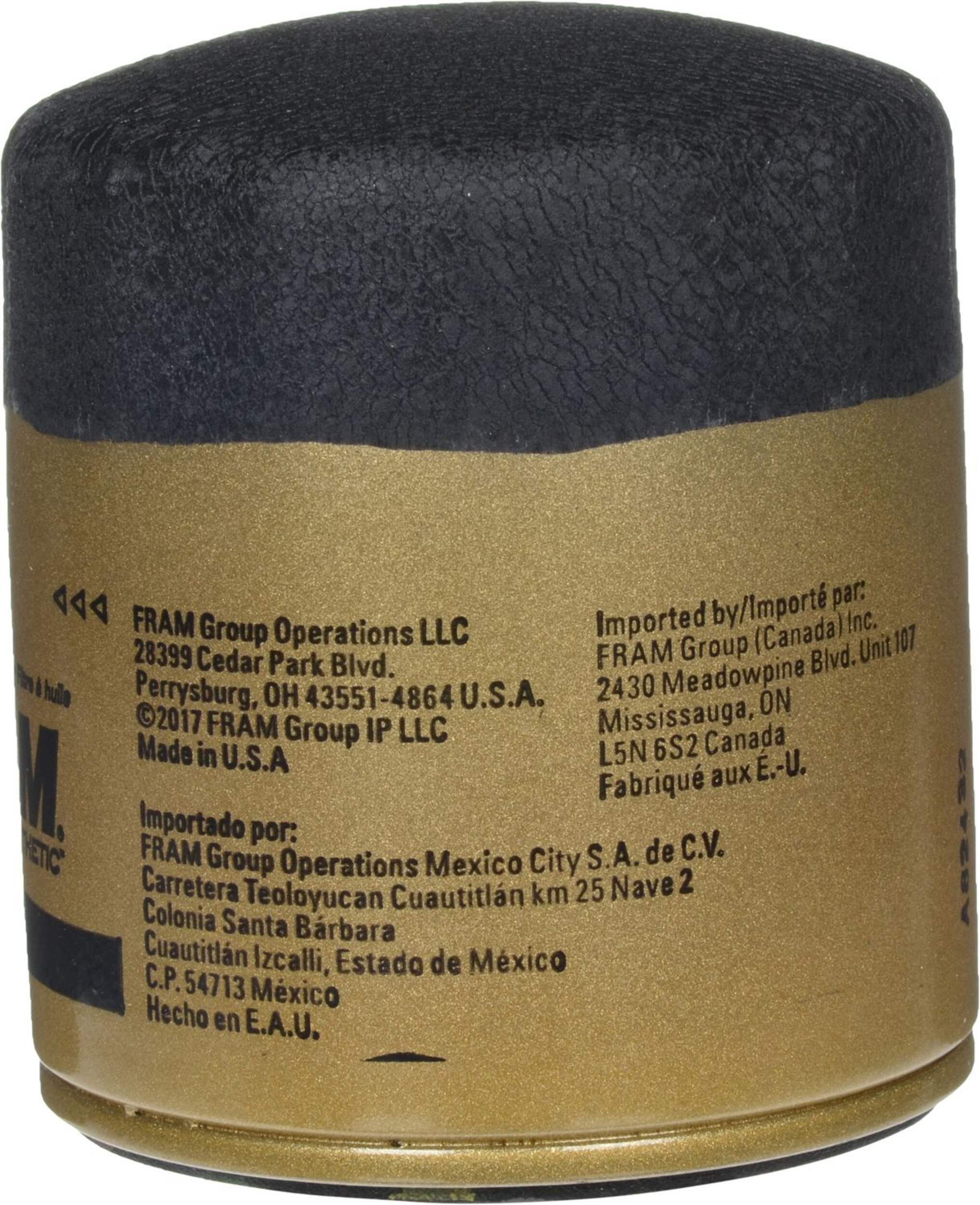 FRAM XG3506 Ultra Synthetic Oil Filter Canadian Tire