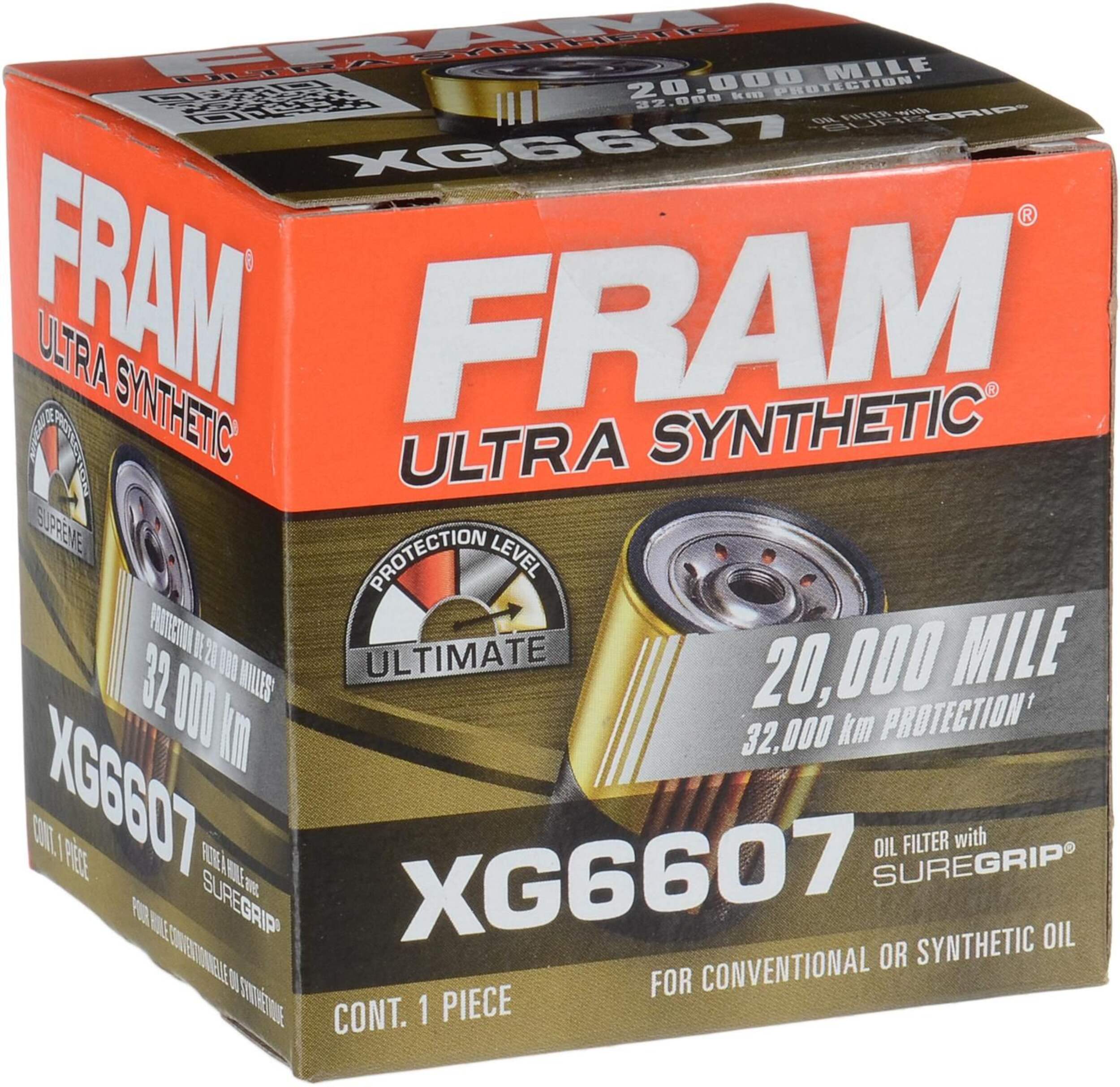 FRAM XG6607 Ultra Synthetic Oil Filter Canadian Tire