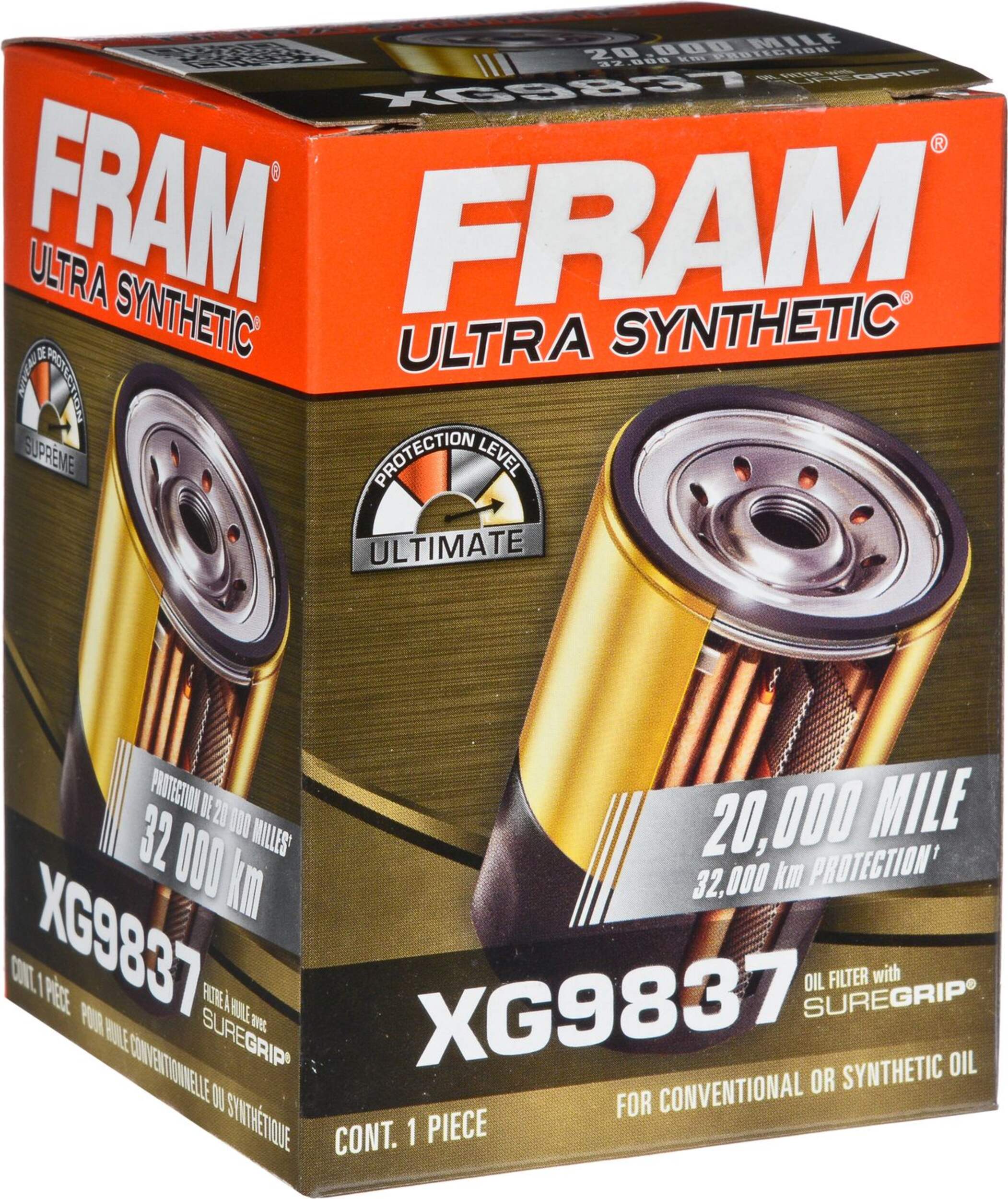 FRAM XG9837 Ultra Synthetic Oil Filter Canadian Tire