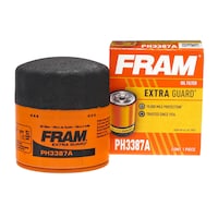FRAM PH3387A Extra Guard Oil Filter Front_Elevated