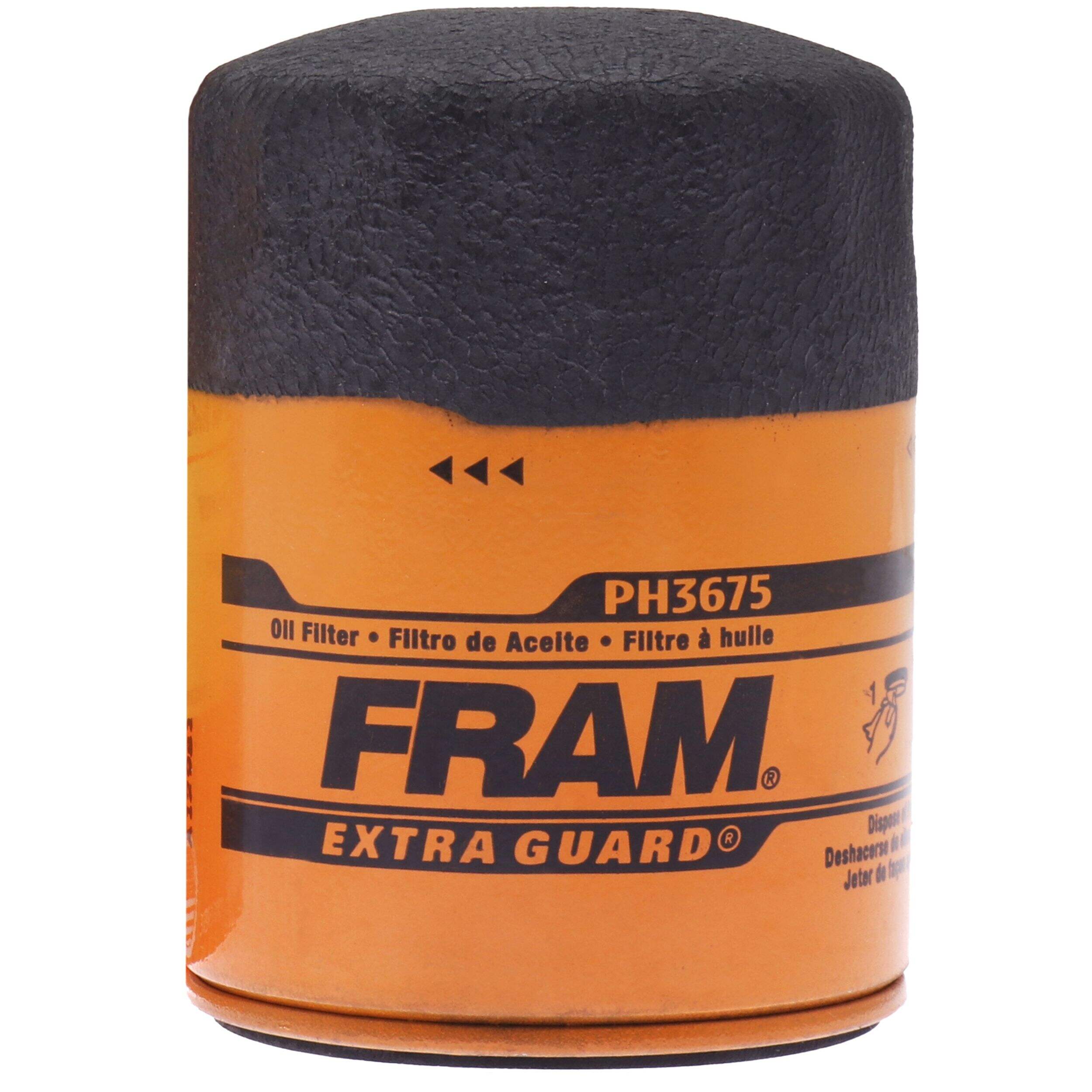 Filtre à huile FRAM Extra Guard PH3675 Front_Elevated