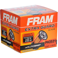 FRAM PH3531 Extra Guard Oil Filter Front_Angled_Right