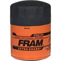 Filtre à huile FRAM Extra Guard PH8316 Front_Elevated
