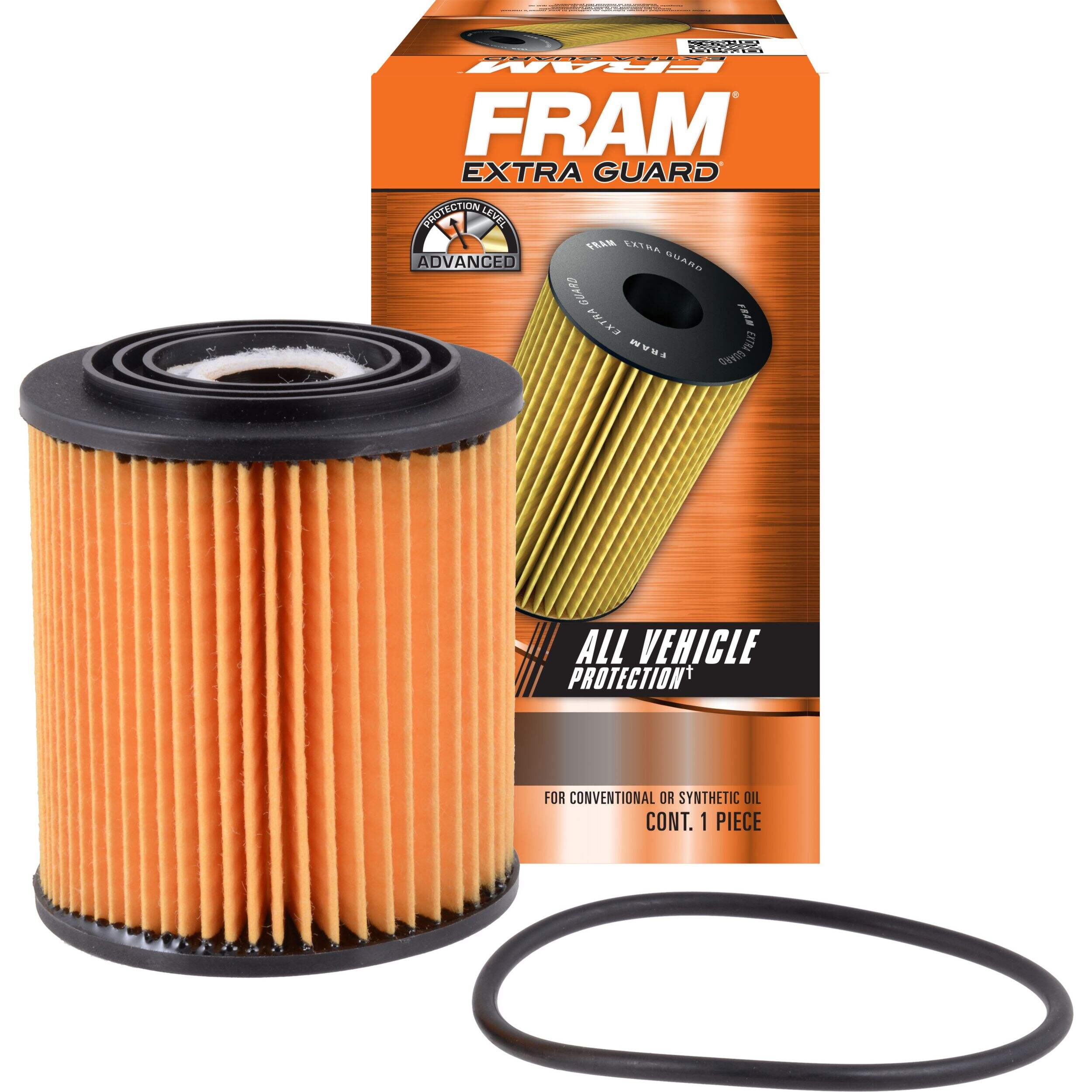 FRAM CH9584 Extra Guard Oil Filter Front_Elevated