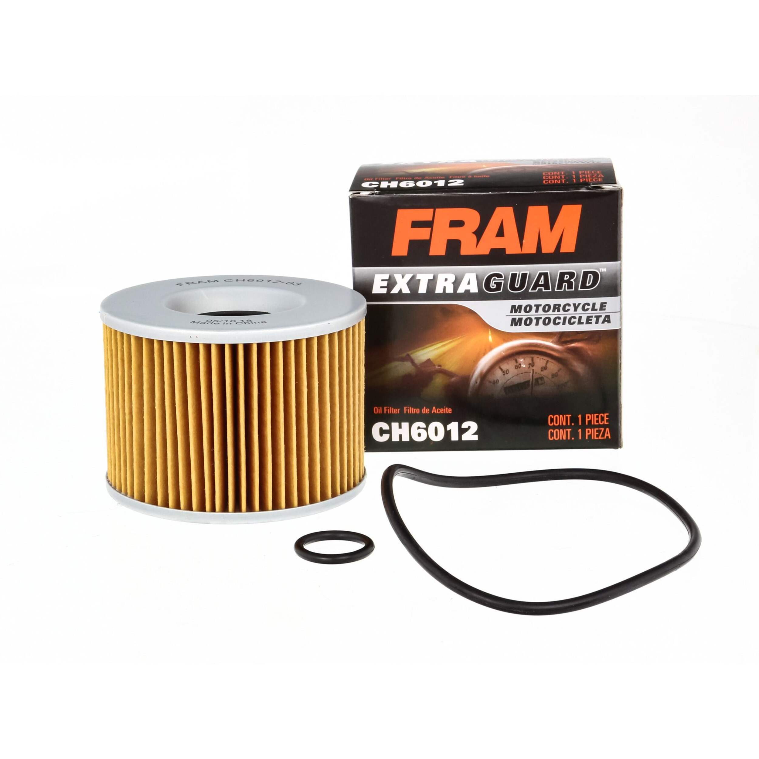 Filtre à huile FRAM Extra Guard CH6012 Front_Elevated