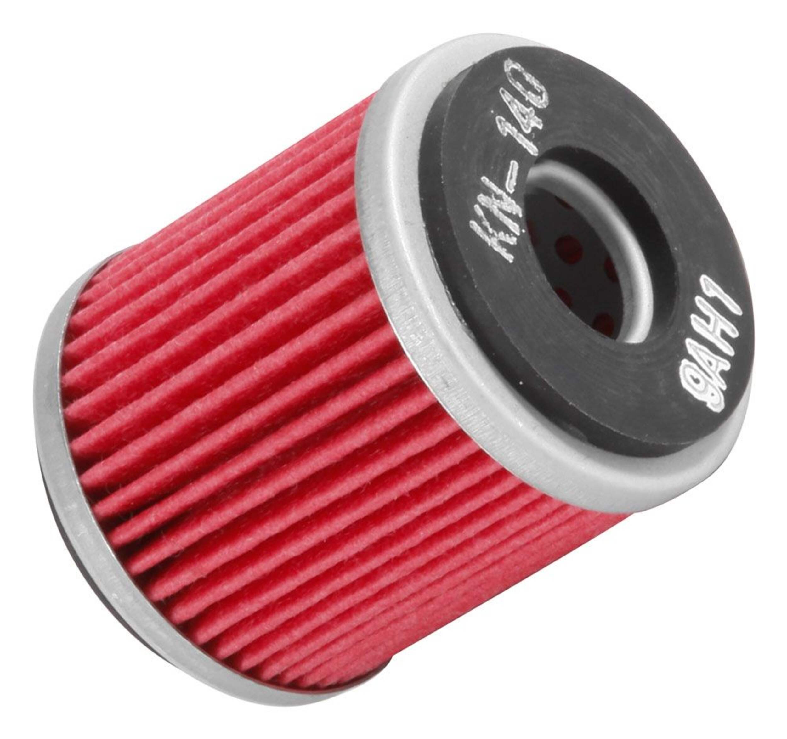 K&N KN140 Powersport Oil Filter Overhead_Plunge