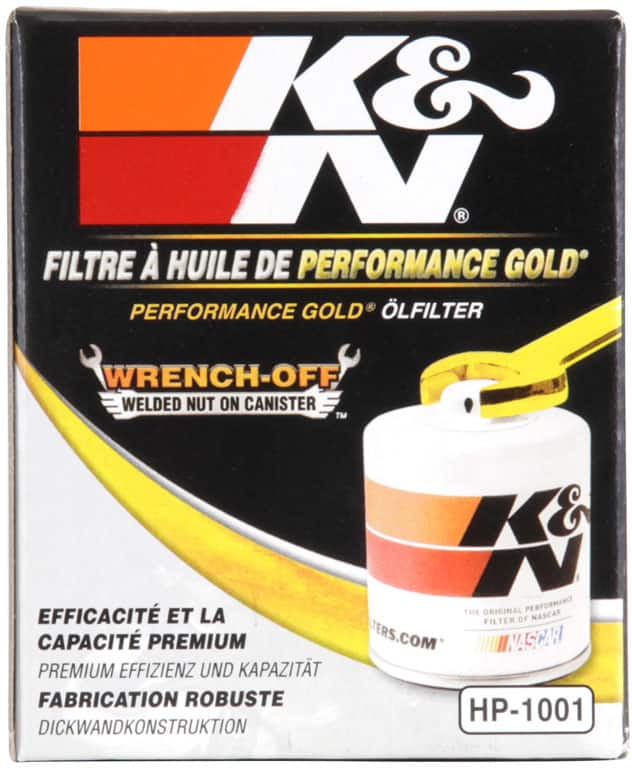 K&N HP-2006 Performance Wrench-Off Oil Filter 
