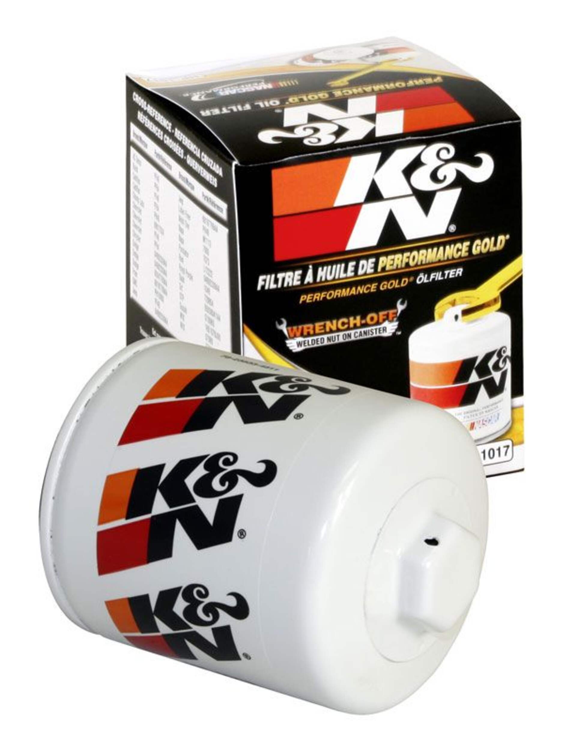 K&N HP1017 Performance Gold Oil Filter Composite_or_Mixed