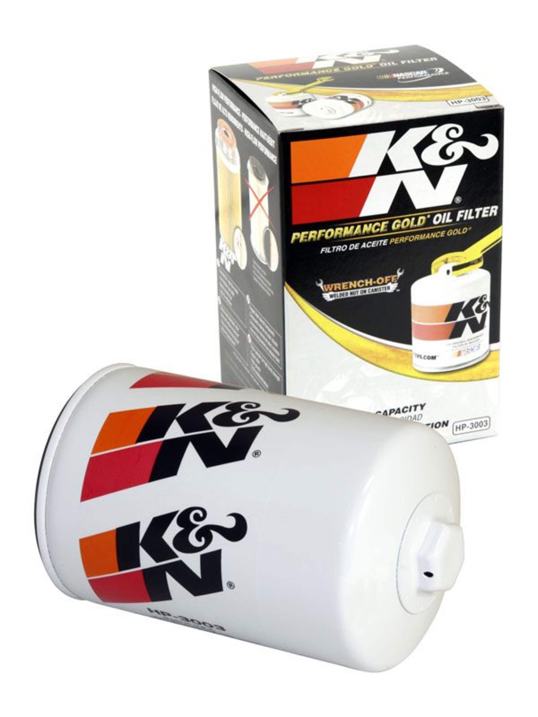 K&N HP3003 Performance Gold Oil Filter Composite_or_Mixed