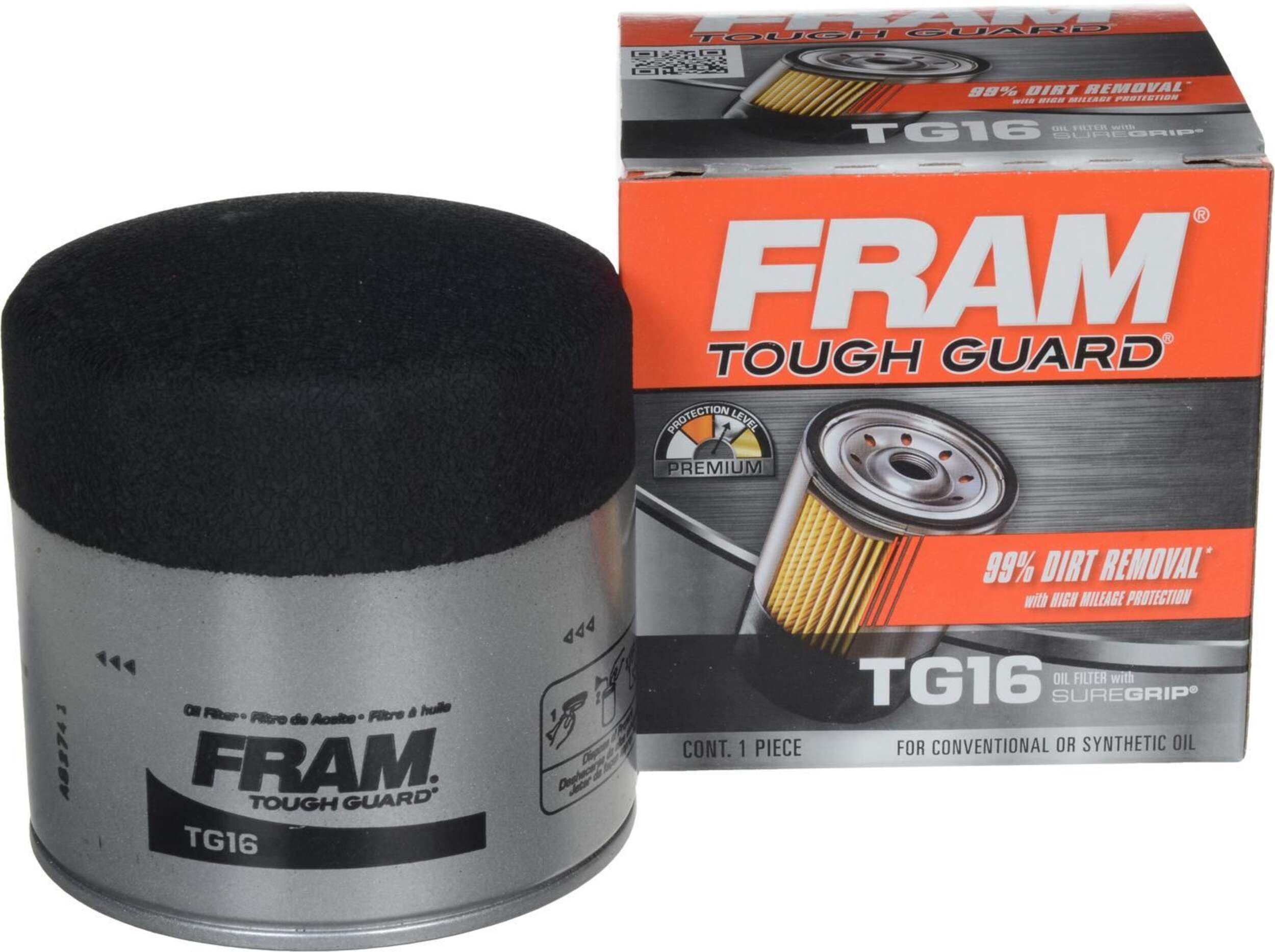 FRAM TG16 Tough Guard Oil Filter Canadian Tire