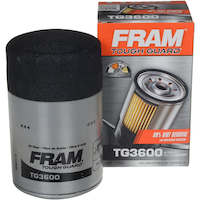 FRAM TG3600 Tough Guard Oil Filter Front_Elevated