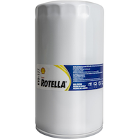 Shell Rotella RTO-177 Oil Filter Front_Flat
