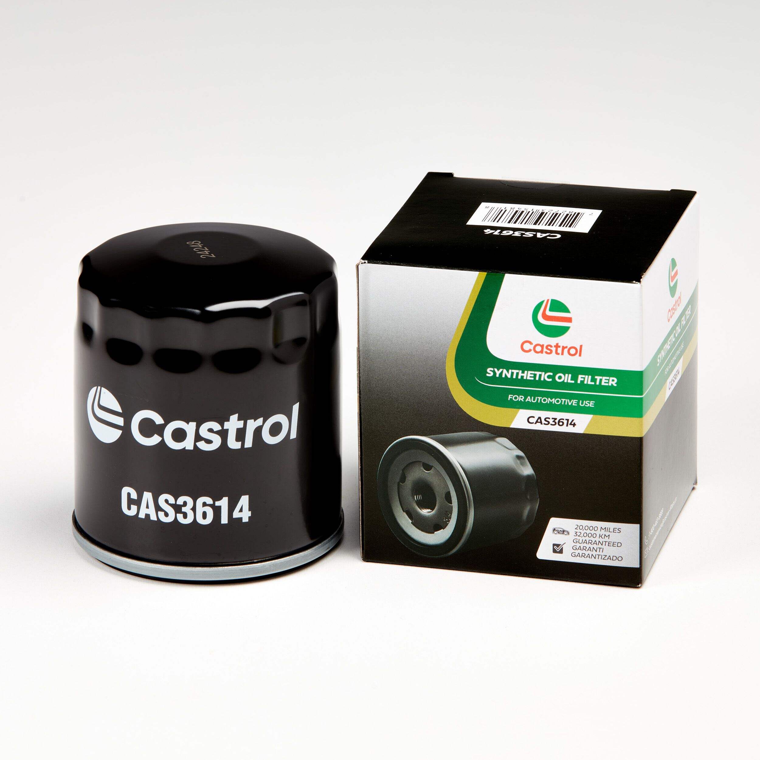 Castrol CAS3614 SFX Premium Synthetic Oil Filter Composite_or_Mixed