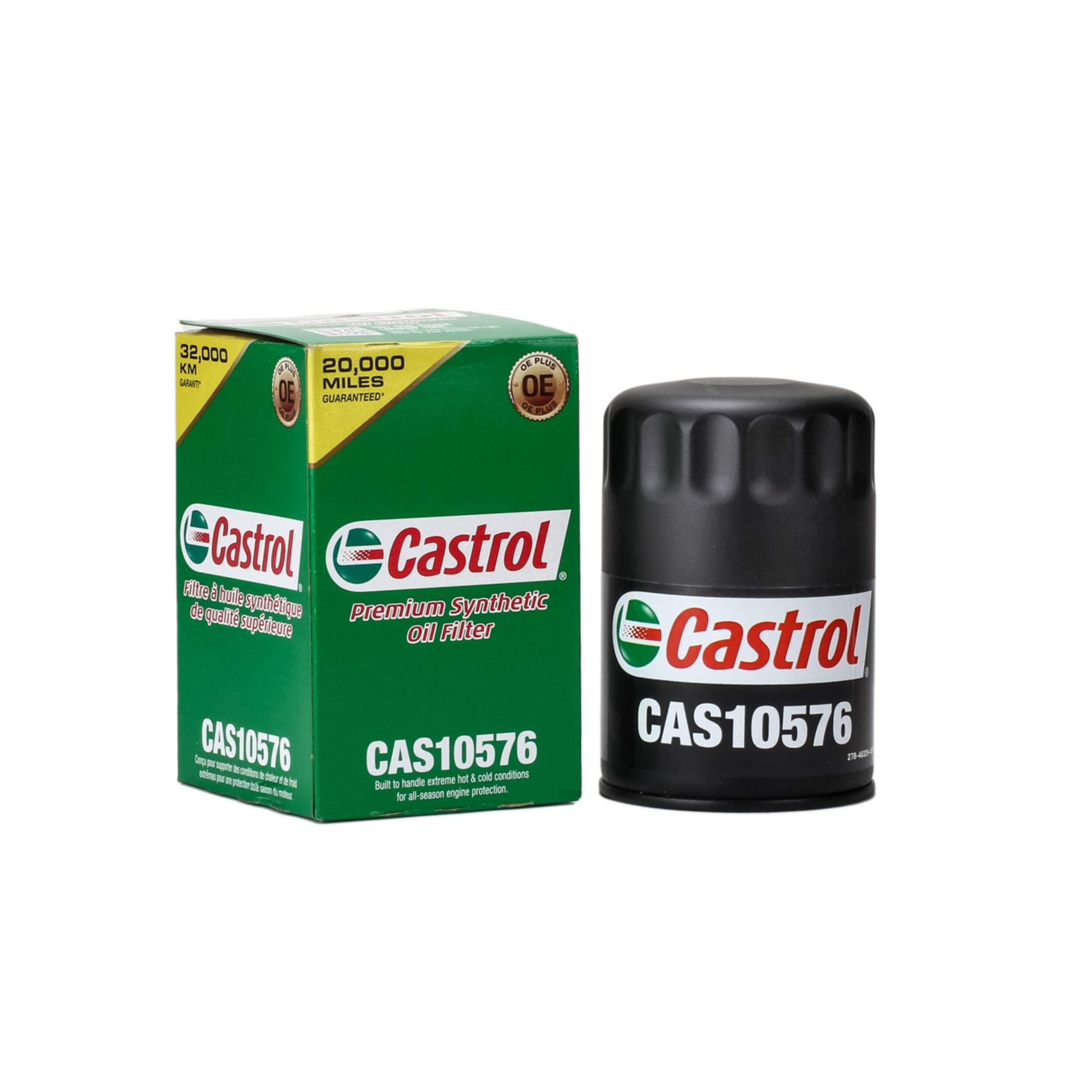 Castrol CAS10576 SFX Premium Synthetic Oil Filter Composite_or_Mixed